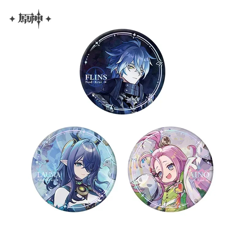 Pre Sale miHoYo Official Genuine Genshin Impact Nod-Krai Return to the Moon Badge Signage Mouse Pad Cosplay Anime Game Secondary