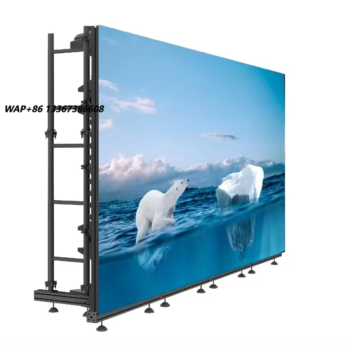 Custom High Frequency Full Color Movable Waterproof P2.5 for Rental Use Outdoor Led Video Wall LED Display