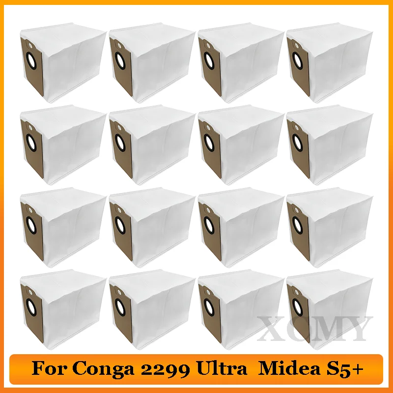 Dust Bag for LIECTROUX G7, Conga 2299 Ultra Home X-Treme / Genesis, EVOLUTION AIRO White, Midea S5+ Plus Parts Accessories