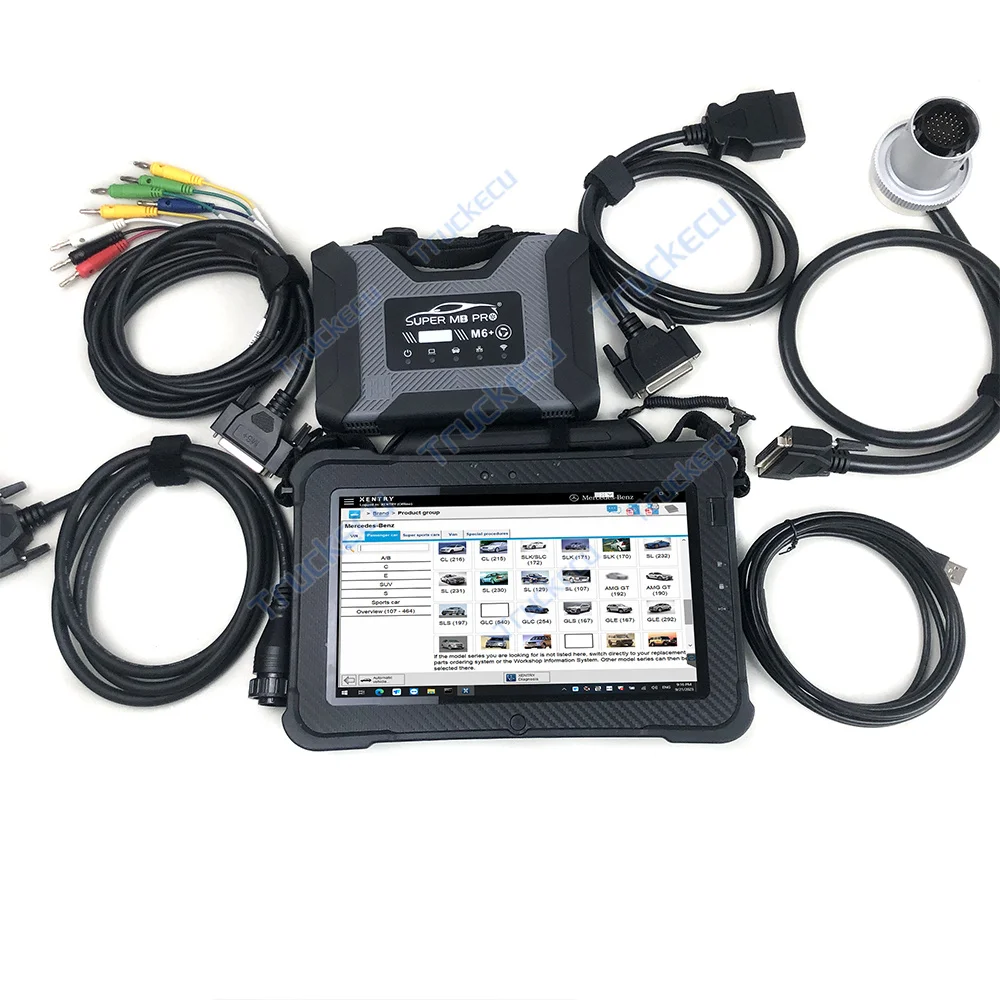 Xplore Tablet Super MB PRO M6 DoIP VCI WiFi Update Power Star Xentry for Car Truck Diagnostic Adapter Kit Tool