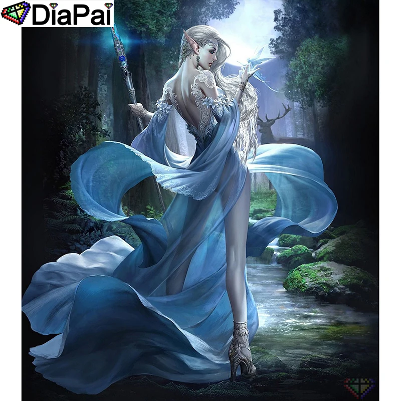 DIAPAI 5D DIY Diamond Painting 100% Full Square/Round Drill 