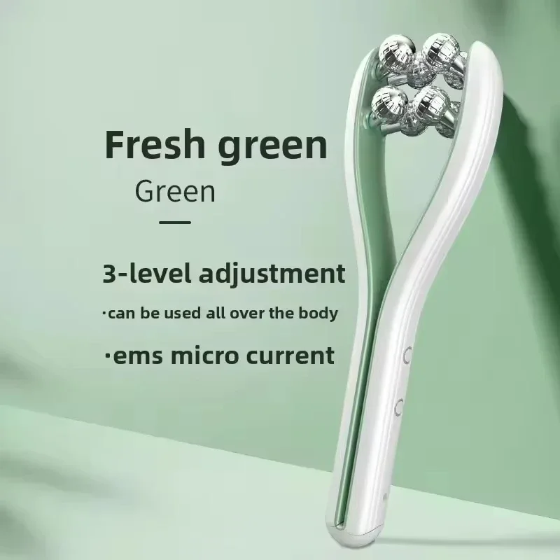 EMS Roller Face-Slimming Artifact V-Face Beauty Facial Massager For Firming And Lifting The Face