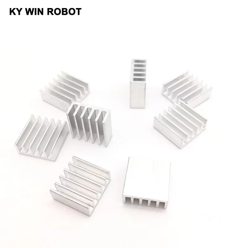 50pcs Extruded Aluminum Heatsink 14x14x6mm for Chip VGA RAM LED IC Electronic Radiator Cooler Cooling