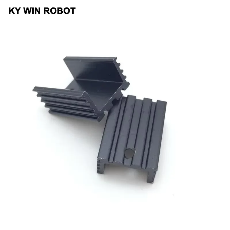 10pcs  Aluminium TO-220 Heatsink TO 220 Heat Sink Transistor Radiator TO220 Cooler Cooling 15*10*20MM