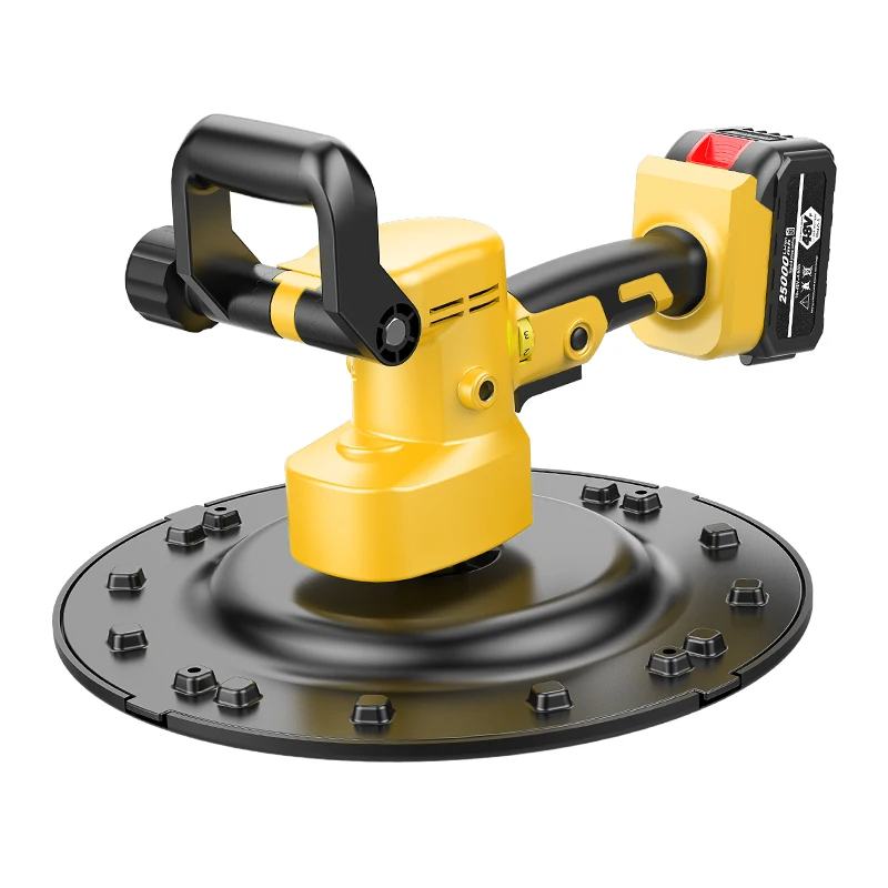 Portable Electric Orbit Sander Easy-to-Operate DIY Grade Hand-held Cement Plastering Machine for Smooth Polishing Floors