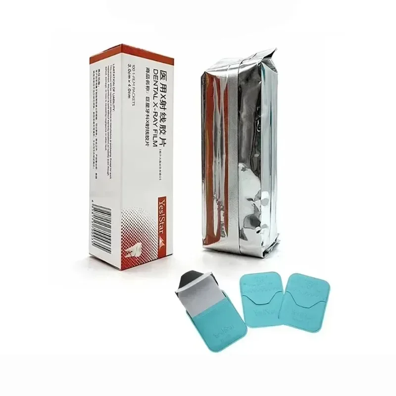 Dentistry X-ray Film 100Pcs/Box 3*4cm Oral Cavity Dental  Nursing Repair Image Material for GY-D/GY-1 Lab Tools