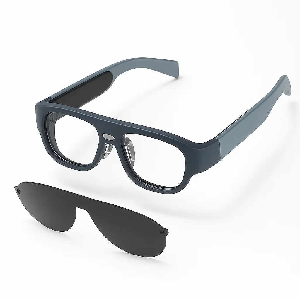 AI Smart Real-Time Language Translator AI Glasses For Business Travellers