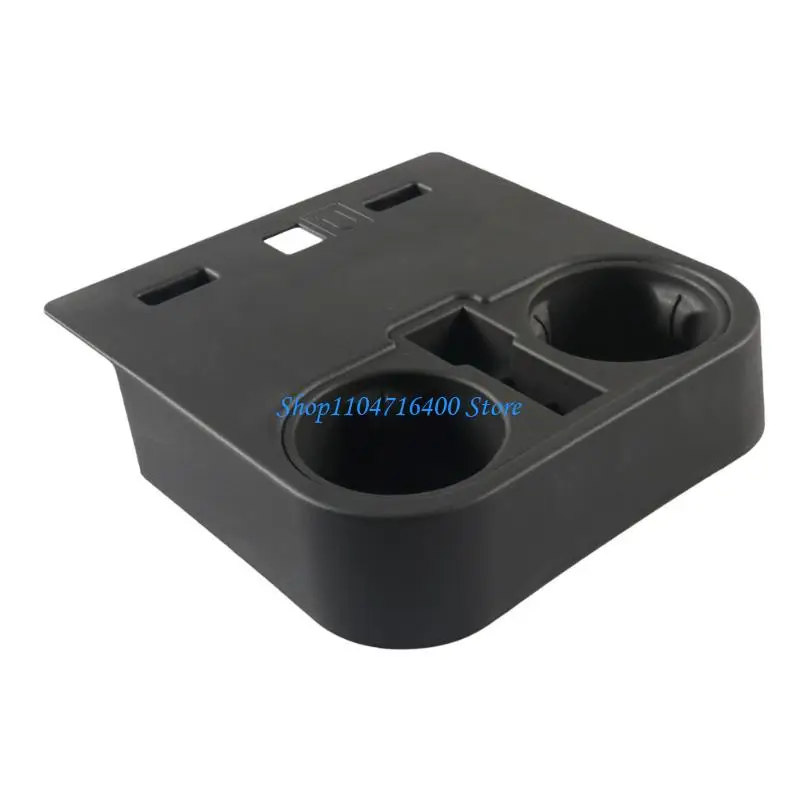 y1gd Strong Plastic Cup Holder Insert With Removable Inner Cup Tray Console Designed for Carc F150 15-20