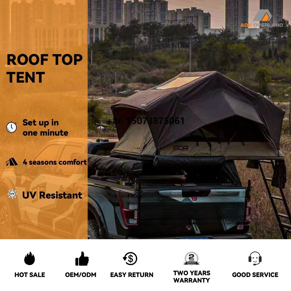 Foldable SUV Anti-uv Waterproof Multifunction Camping Equipment Truck Camper Car Roof Top Tent for Sale
