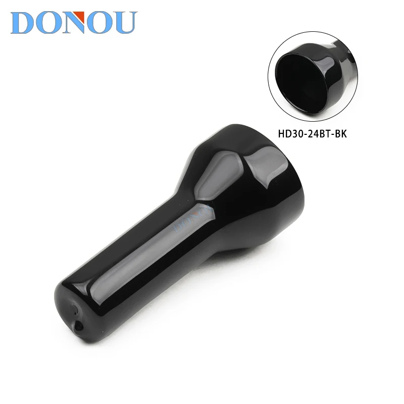 HD30-24BT-BK connector PVC protective cover dust-proof sealing soft sleeve plug accessory suitable for HDP round sheath