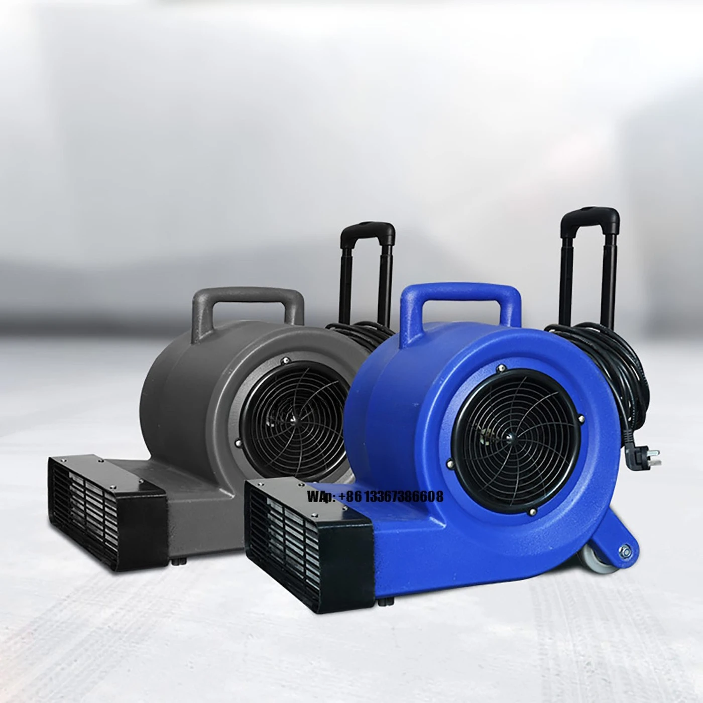 Portable Carpet Dryer Mover Blower Commercial Grade Durable Small 3 Speed for Office Shopping Malls Electric Designed for