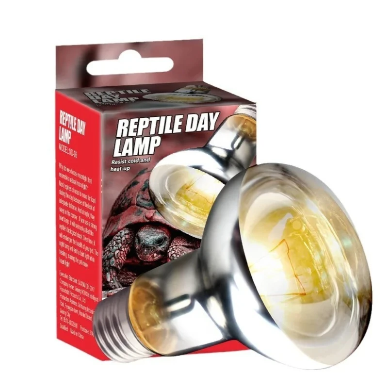 40W/60W Reptile Simulated Natural Sunlight Turtle Heating Lamp for Lizard Snake Turtle UVA+UVB Heating Calcium Sun Light 물고기 은신처