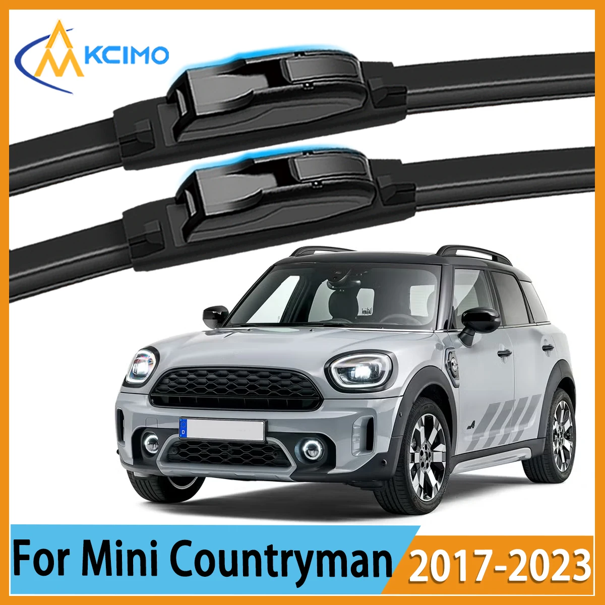 Premium Windshield Wipers for Mini Countryman F60 Cooper S 2017 - 2023 All Weather Anti-Wear Easy Install
