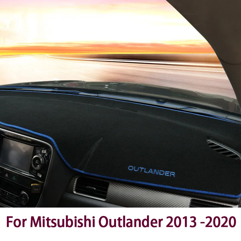 For Mitsubishi Outlander 3 2013 2014 2015 2016 2017 2018 2019 2020 Car Dashboard Cover Sun Shade Pads Instrument Panel Carpets