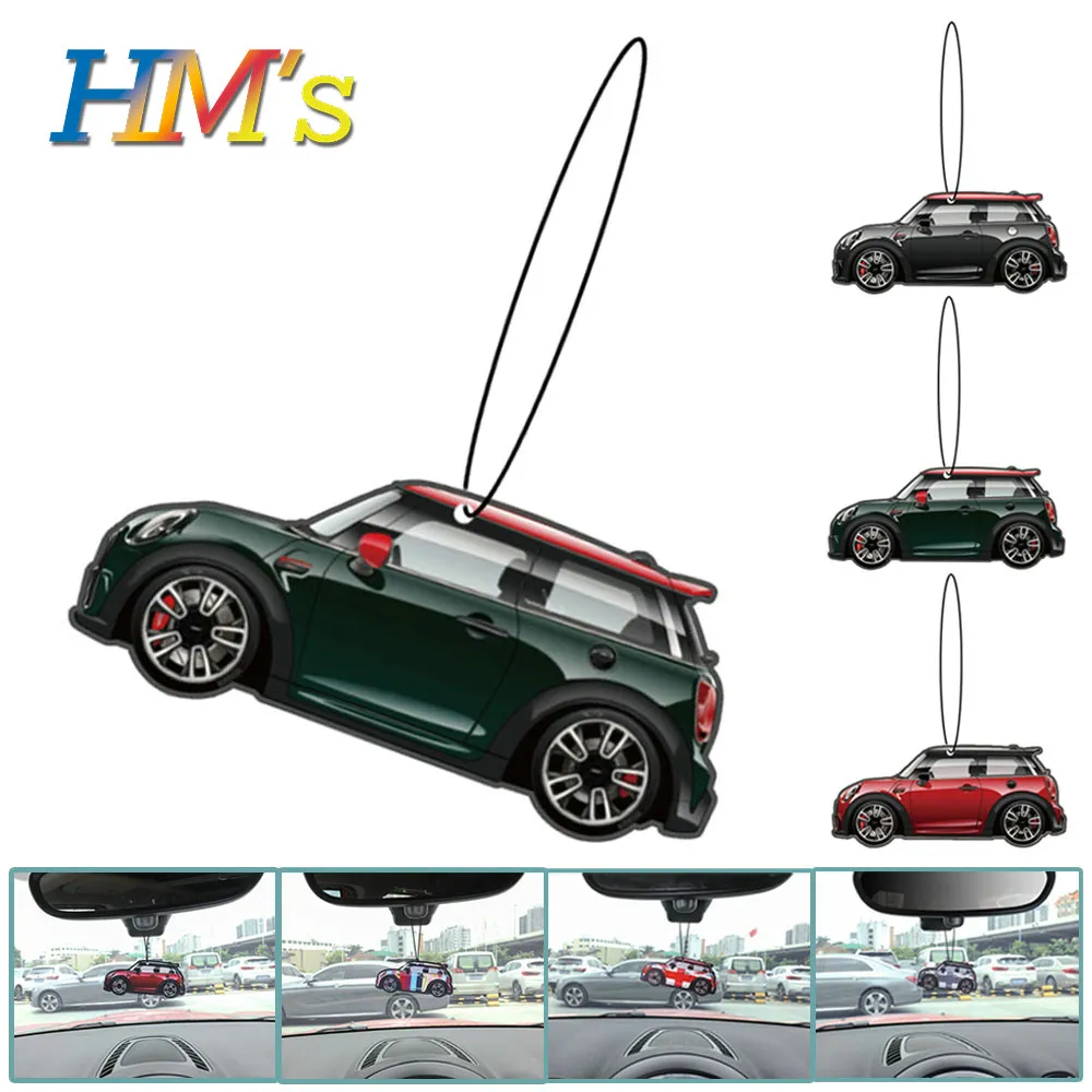 Car Aromatherapy Pendant Interior Mirror Decoration Car Model Pendant For MINI Cooper F55 F56 R55 R56 R60 F60 Universal Parts