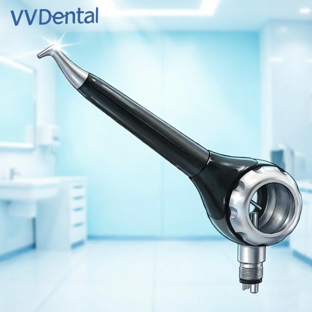 VV Dental Air Prophy Polisher Jet 2/4 Holes Teeth Whitening Spray Water Air Unit Flow Tooth Cleaning Lab Polisher