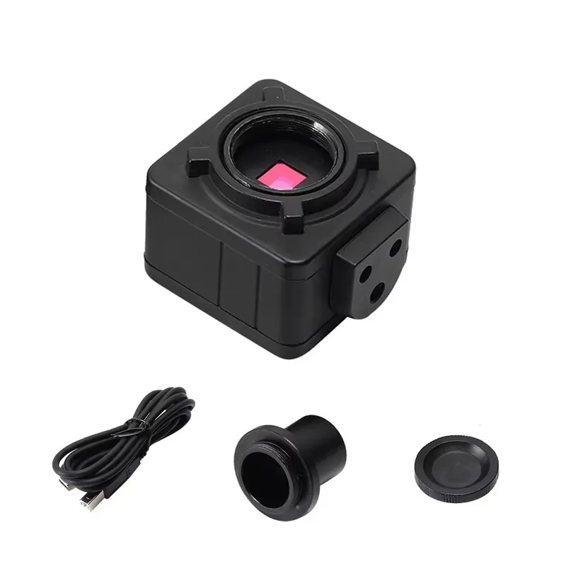 HD 5MP CMOS Binocular & Trinocular Stereo Microscope Digital Electronic Eyepiece Video USB Industry Microscope