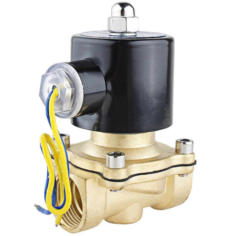 2/2 Way 2W200-20 G3/4 Electric Brass Direct Acting Water Solenoid Valve 24v Valvula Solenoide