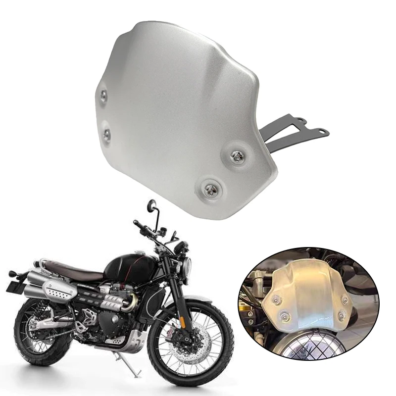 WindscreenFor Scrambler 1200 X/XE/XC 2019-2025 1200XC 1200XE Motorcycle Wind Deflectors Windshield