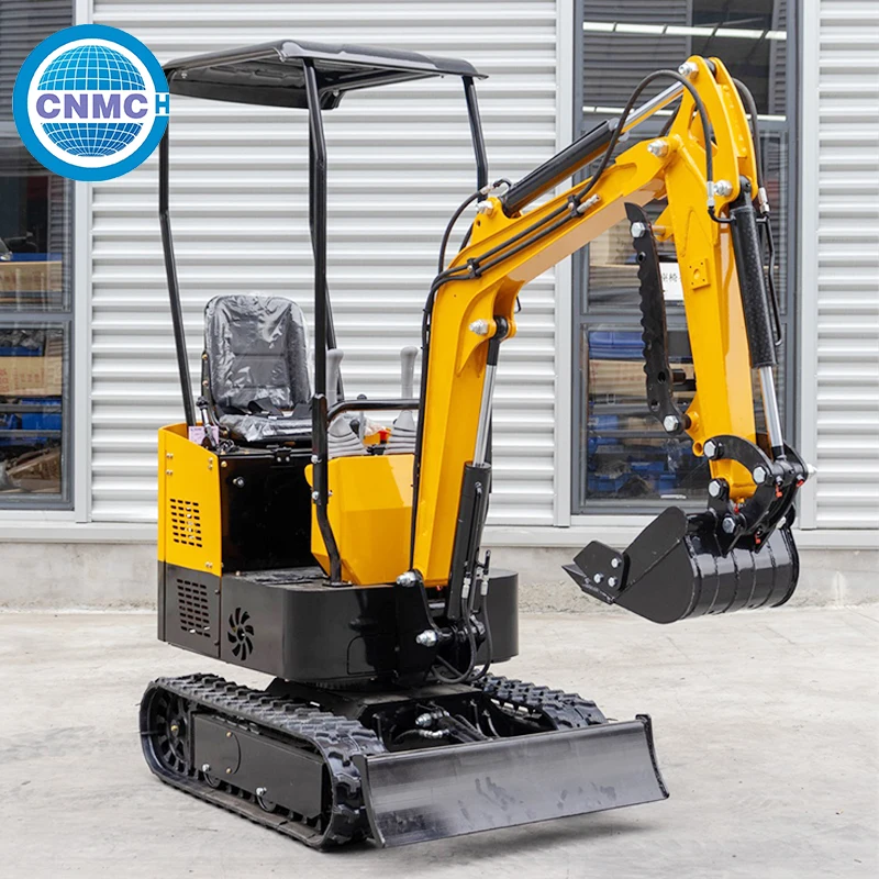 CNMC 1Ton Mini Excavator High-performance Compact Portable EPA CE Certification Factory Direct Sales Made in China