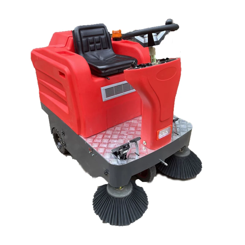 Autonomous Driving Sweeper  Indoor and Outdoor Road Vacuum Cleaner  Electric Dual Brush Sweeper