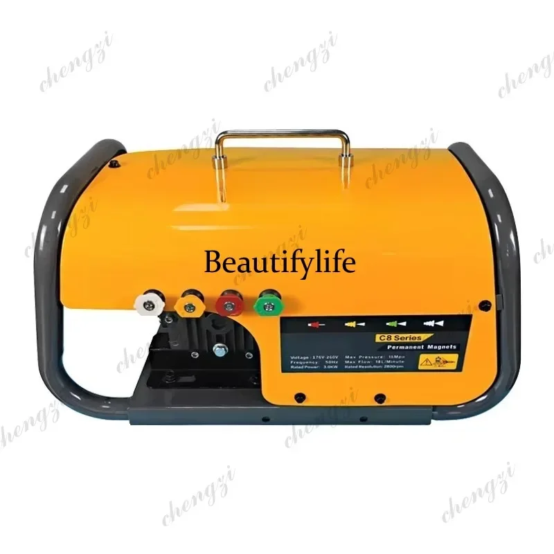 2100Psi 220V Commercial Cleaner Safe Electric Power High Pressure Washer Ideal For Car Wall Floor Outdoor Surface Cleaning Tasks