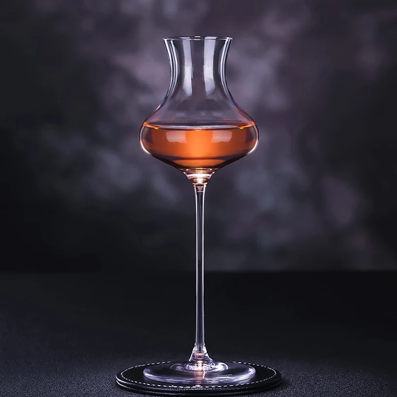 Designer Nosing Whisky Glass Liqueur, Lead-free Crystal Wine Cup, Cognac Brandy Snifters, Whiskey Taster Fragrance Smell Goblet