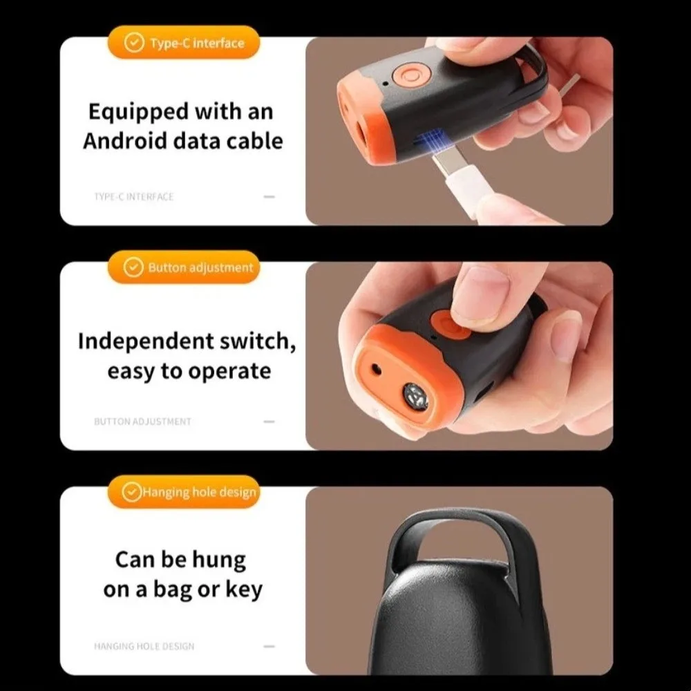 Smart Ultrasonic Dog Repeller LED Light Safe Anti Barking Device Anti Bite Handheld Dog Removal Device Pet Training