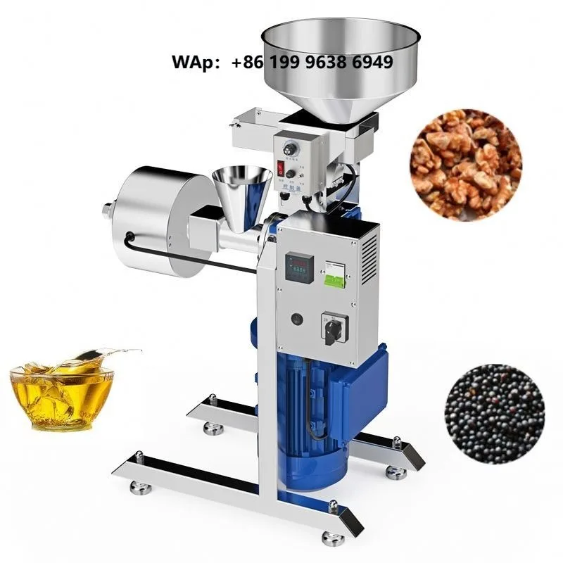 Cheap Price Commercial Automatic Palm Processing Mustard Soybean Sunflower Seed Cold Press Oil Extraction Machine for Business