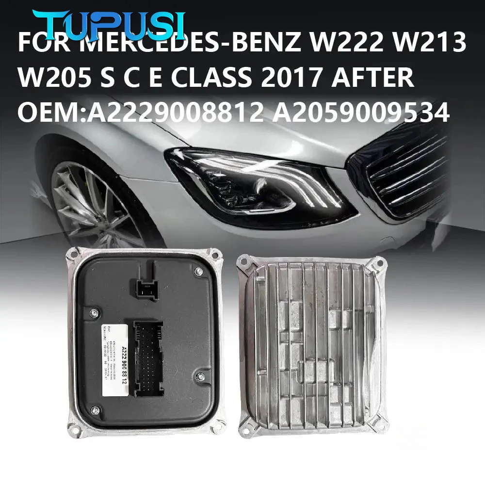 A2059009534 2229008812 Matrix Headlight DRL Ballast Control Module Ballast For Mercedes-Benz W205 W222 W213 PXL2 Need to Program