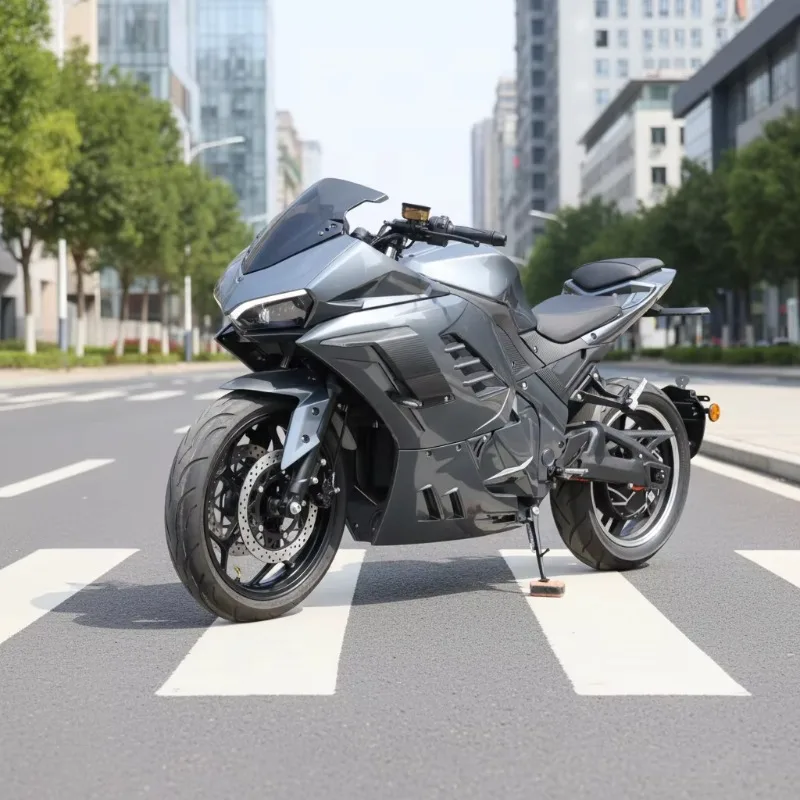 RRWuxi Factory Direct Sales Alie Panigle High-Power Racing Electric Motorcycle 3-10000W High-Speed Lithium Battery 72V Ebike