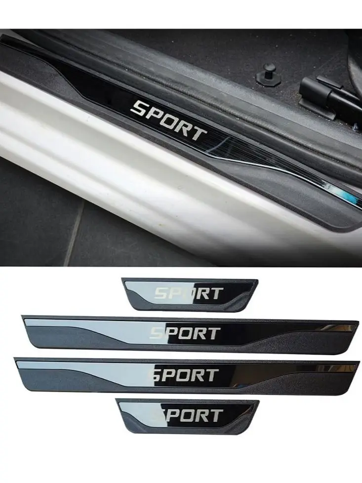 For Chevrolet Cruze 2015-2025 Door Sill Cover Trim Styling Car Threshold Pedal Stickers Exterior Protect Accessories 4pcs