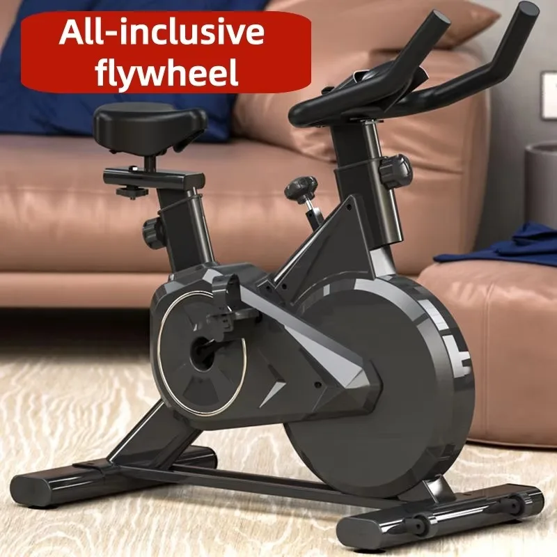 【Hot】Home exercise bike spinning bike magnetic control silent indoor bicycle Indoor Cycling Large Fitness Equipment