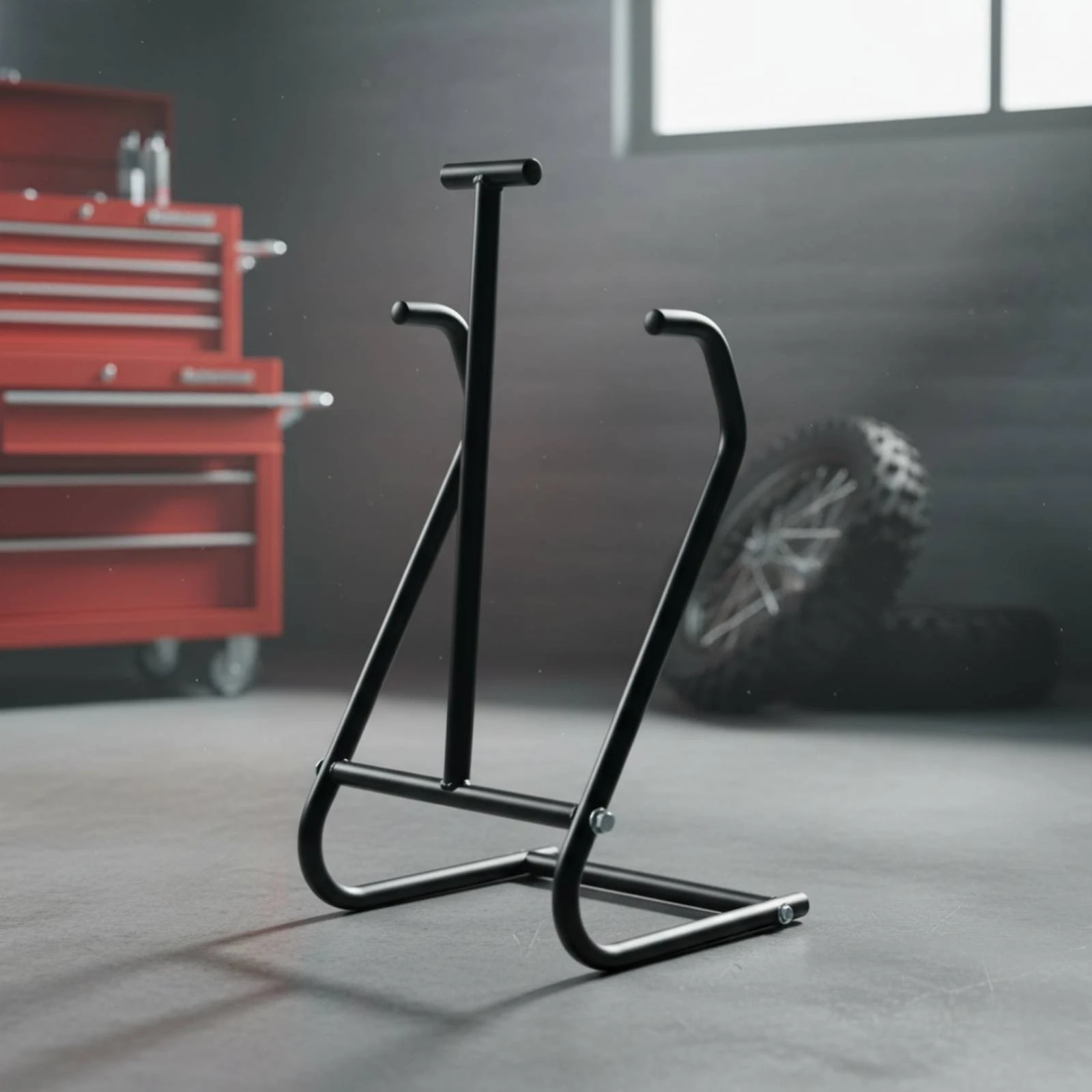 Motorcycle Boot Wash Stand Lightweight Motorcycle Boot Cleaning Stand Vehicle Accessory Stable Base Easy to Assemble for Garage