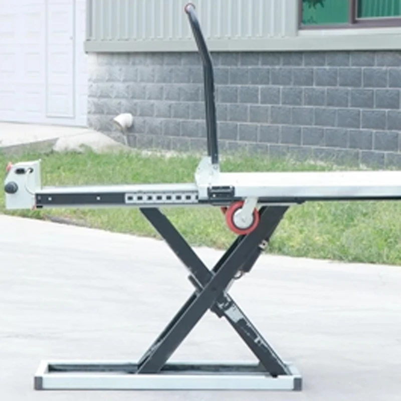 Electric Lift Truck Electric Hydraulic Lift Portable Vehicle-Mounted Scissor Lift Flatbed Truck Electric Hand Truck(Customized)