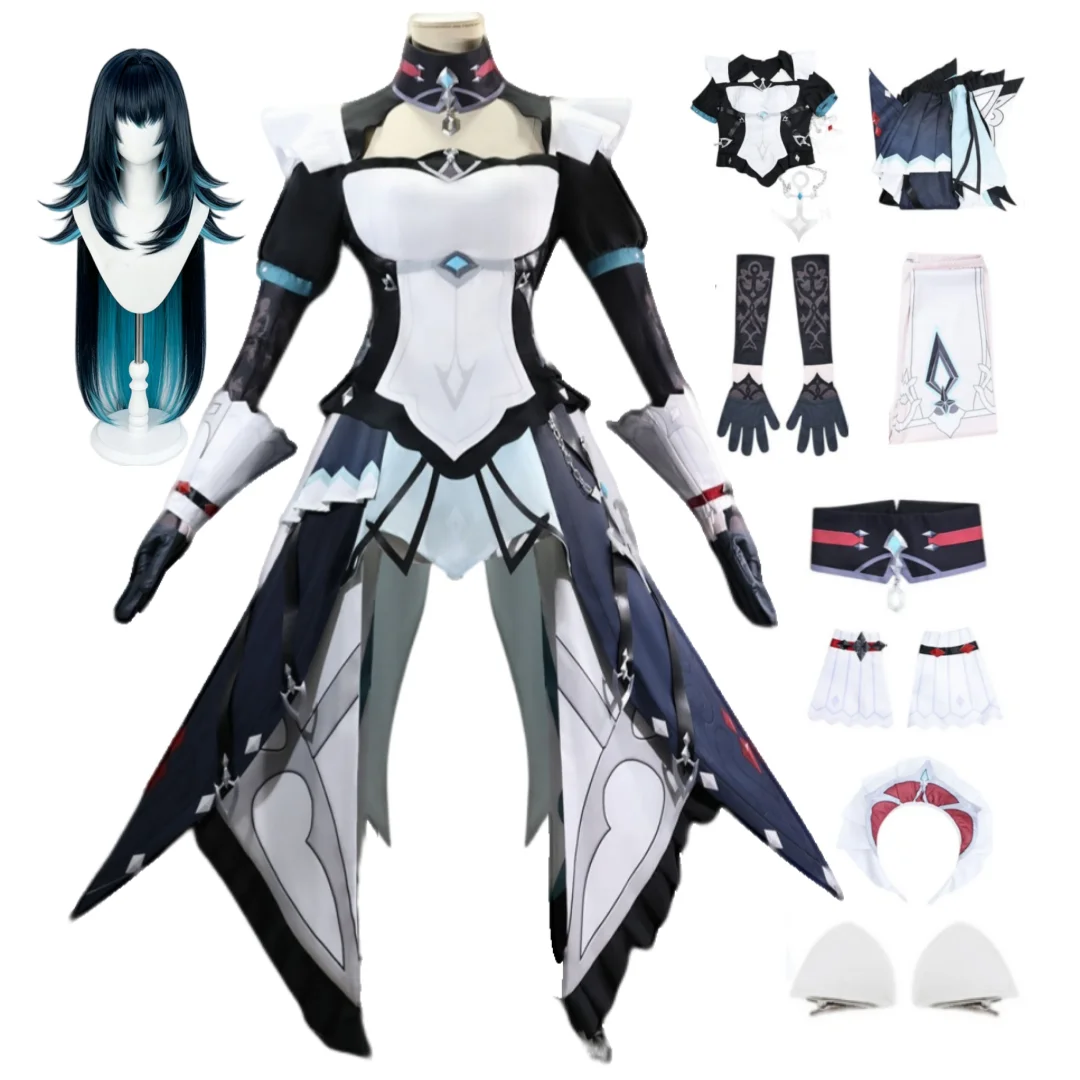 Game Genshin Impact Danica Cosplay Costume Danica Postelnitskaya Halloween Party Stage Performance Costume