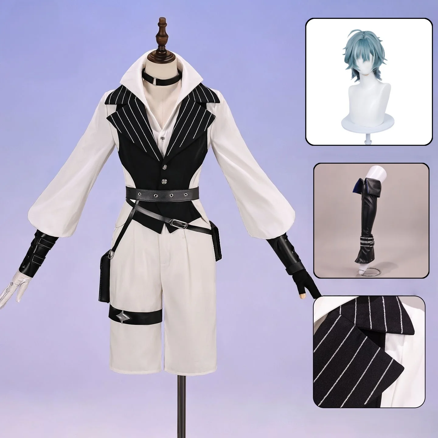 Adventurer Lohen Cosplay Costume Genshin Impact Lohen Costume Outfits Women Halloween Party Playing Suits
