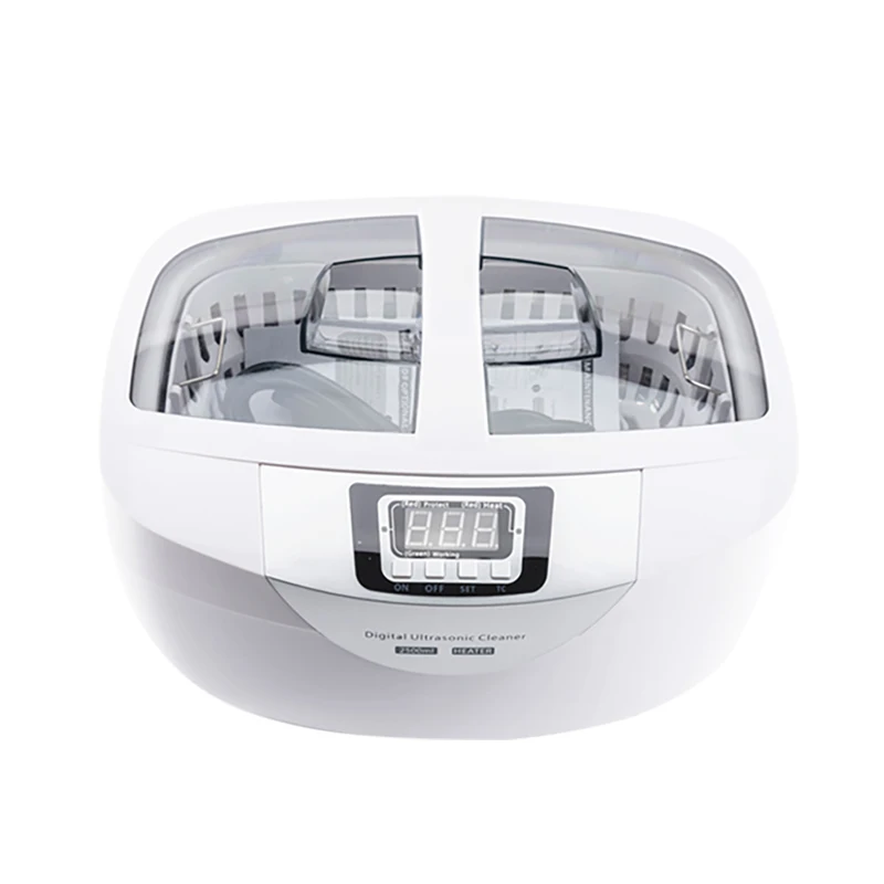 Ultrasonic Cleaner Powerful 170W Digital Display Large Tank Capacity 2500ml