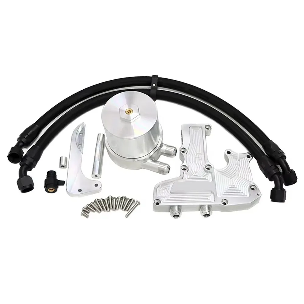 Aluminum Oil Catch Can Kit for VW Golf MK6 GTI for Audi A3 TT A4 B8 2.0T EA888 Gen 2 PCV System Tank