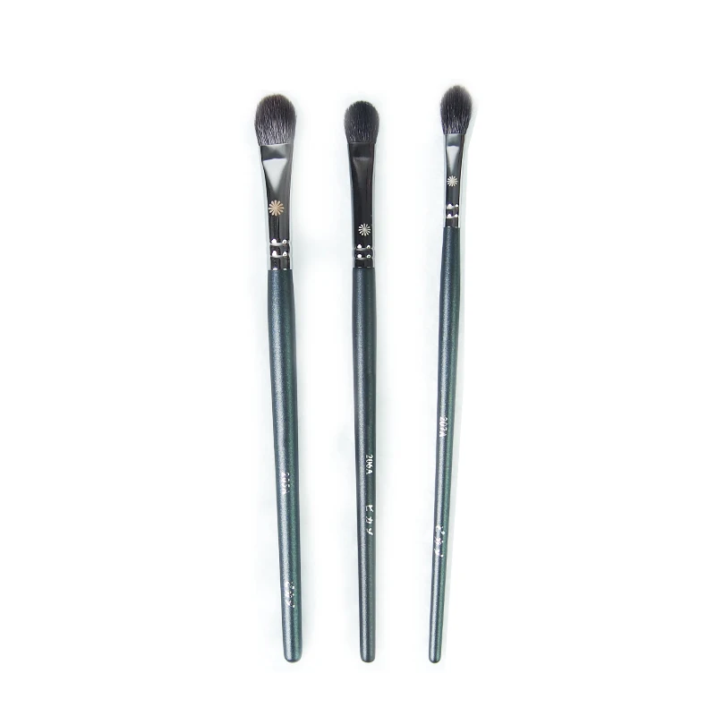 P Series Pro Eye Blending Brush #205A 206A 207A Soft Squirrel Goat Hair Mixed Medium Big Eyeshadow Brush Blender Makeup Brush