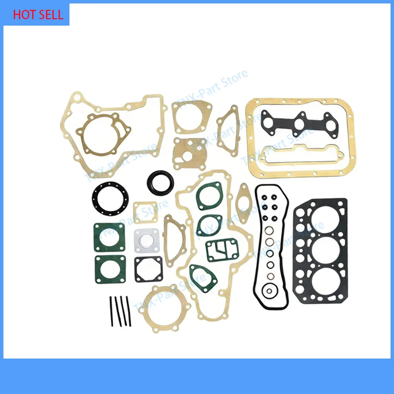 K3E Full Gasket Kit For Mitsubishi Engine With Cylinder Head Gasket Overhaul Rebuild Kit