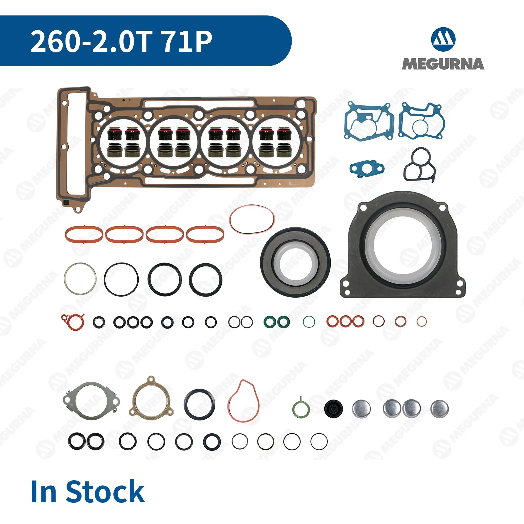 Engine Rebuild Overhaul Kit Full Cylinder Head Gasket Seal Set for Mercedes Benz M260 2.0T W177 A Class CLA C118 X118 H247 CLB