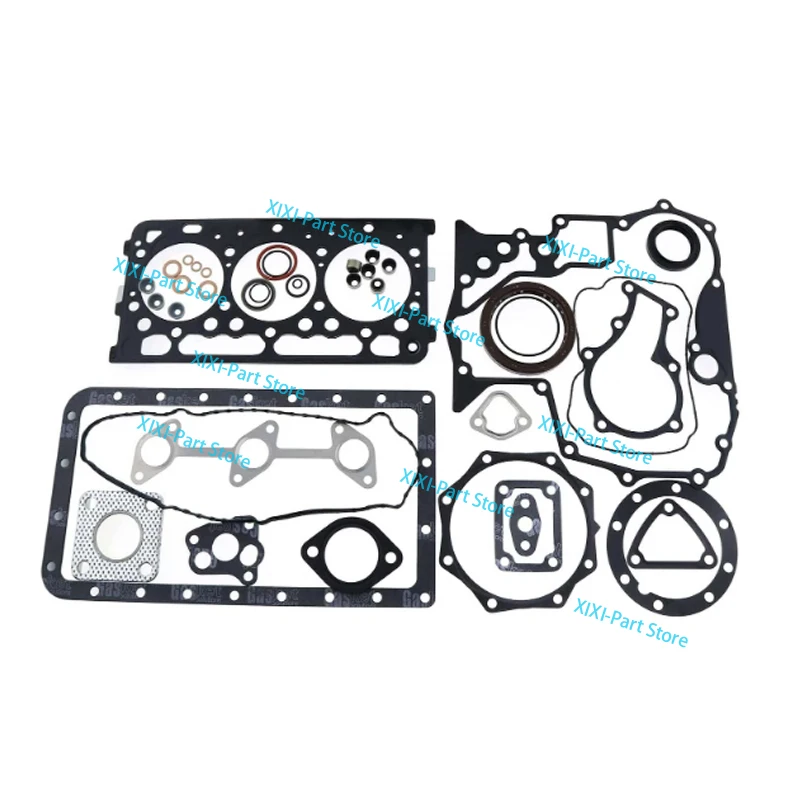 D902 Full Gasket Kit Set For Kubota Engine Piston Ring Cylinder Head Gasket Overhaul Rebuild Kit