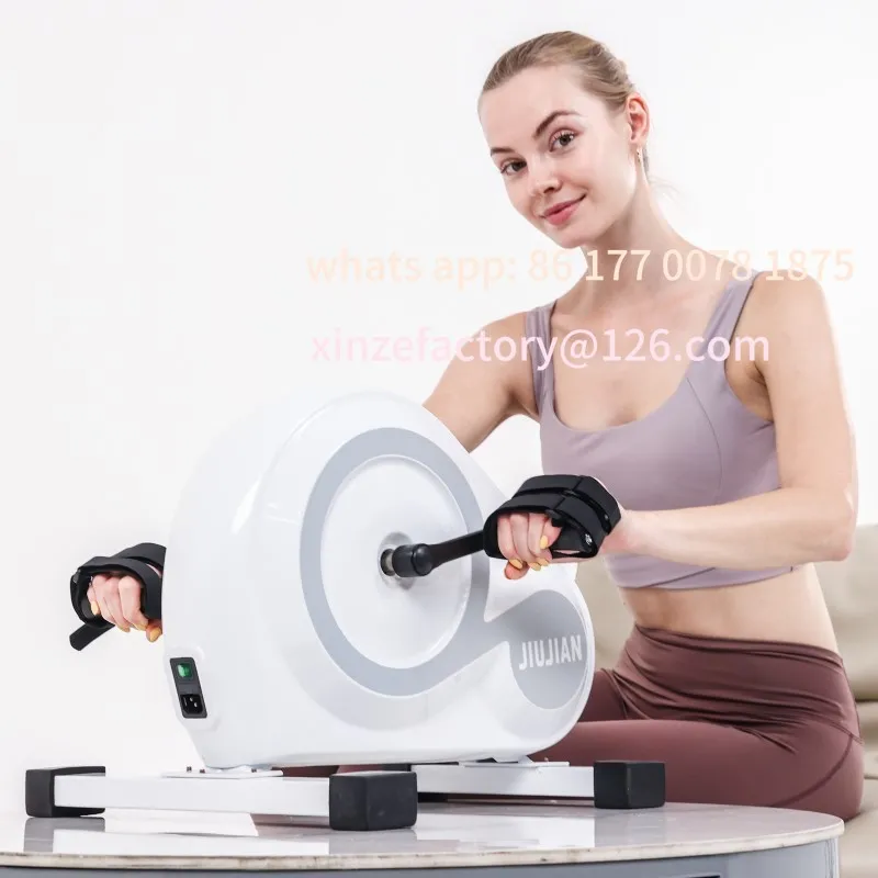 Customizable Home Electric Rehabilitation Pedal Exerciser Mini Bike Pedal Elderly Exercise Bike with Large Pedal Suitable