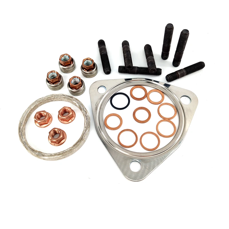 Turbo Repair Kit Flange Bolt Gasket Exhaust Pipe Parts Car Accessories Compatible For Mini Cooper Peugeot 208 308 Citroen C4 C5