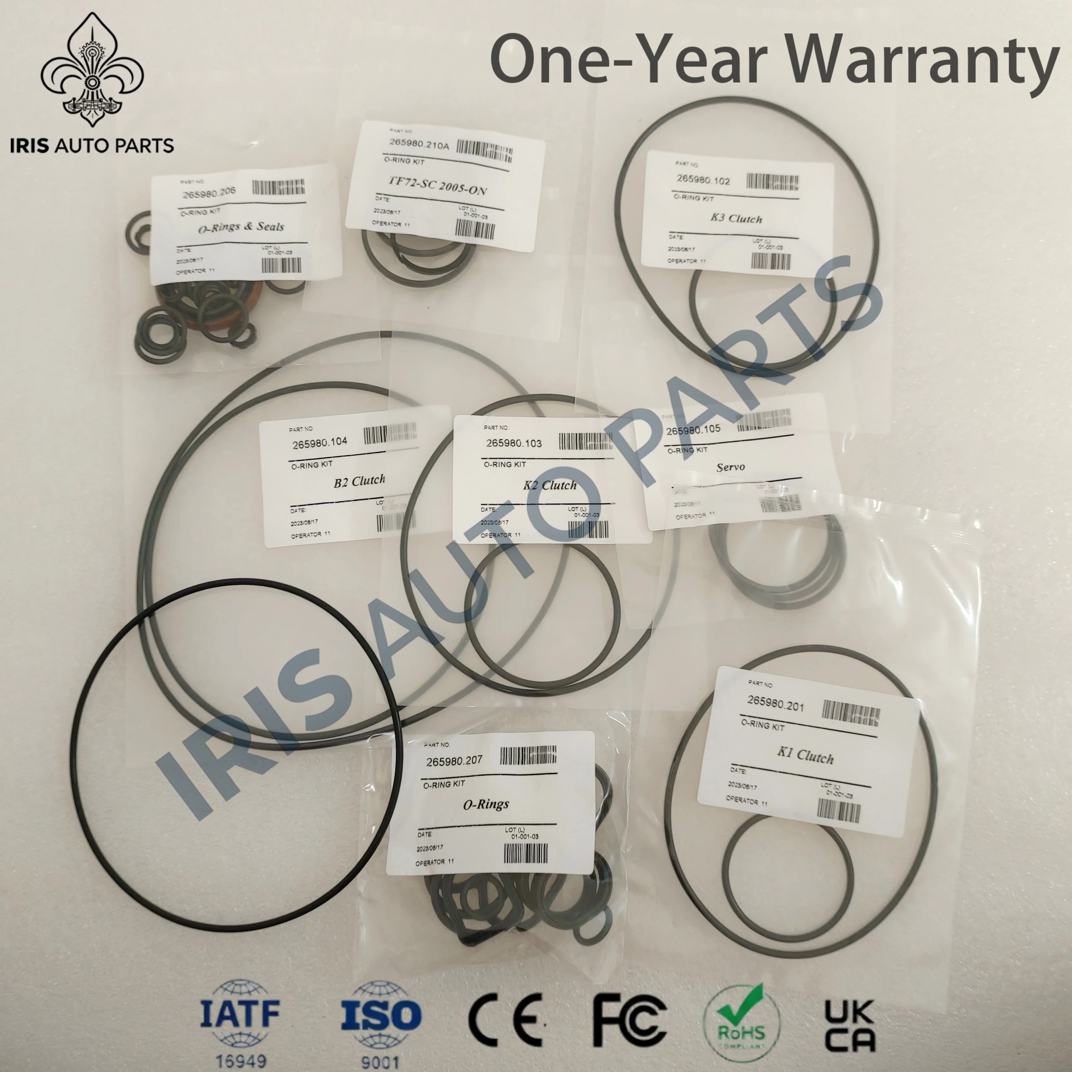 TF71SC TF72SC AWF6F25 For Peugeot BMW MINI 6-Speed Automatic Transmission Rebuild Seal Gasket Overhaul Kit