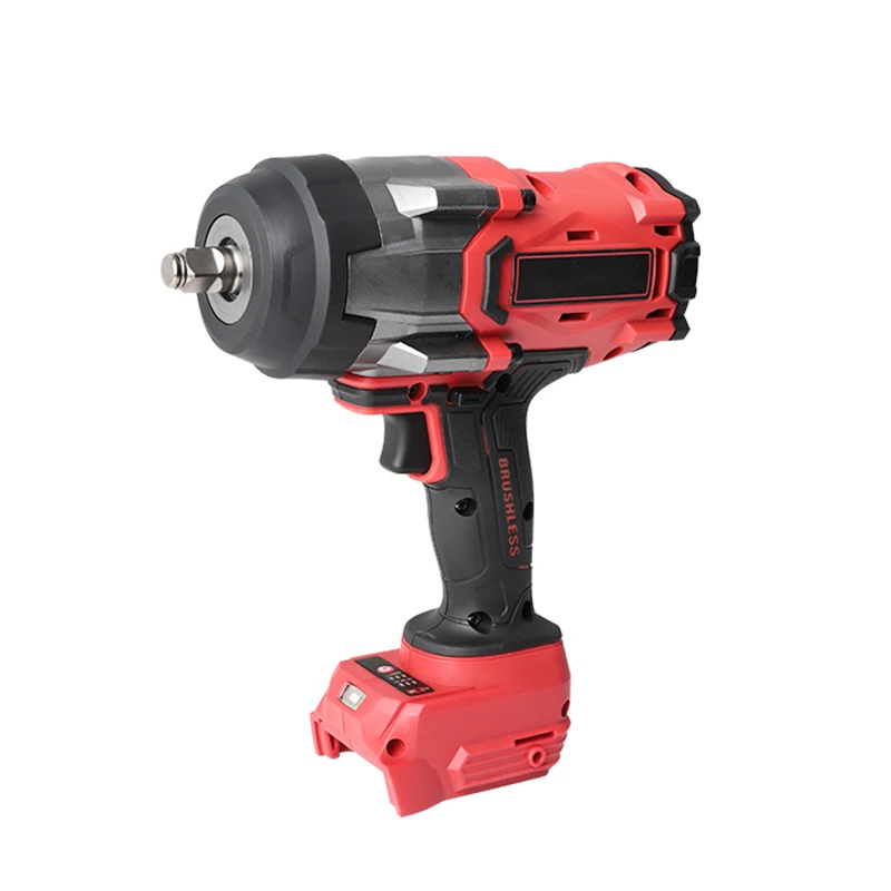 Cordless Impact Wrench 1/2 inch For Milwa ukee 18V battery 1600Ft-lbs (2200N.m) Brushless High Torque Impact Gu n (No Battery)