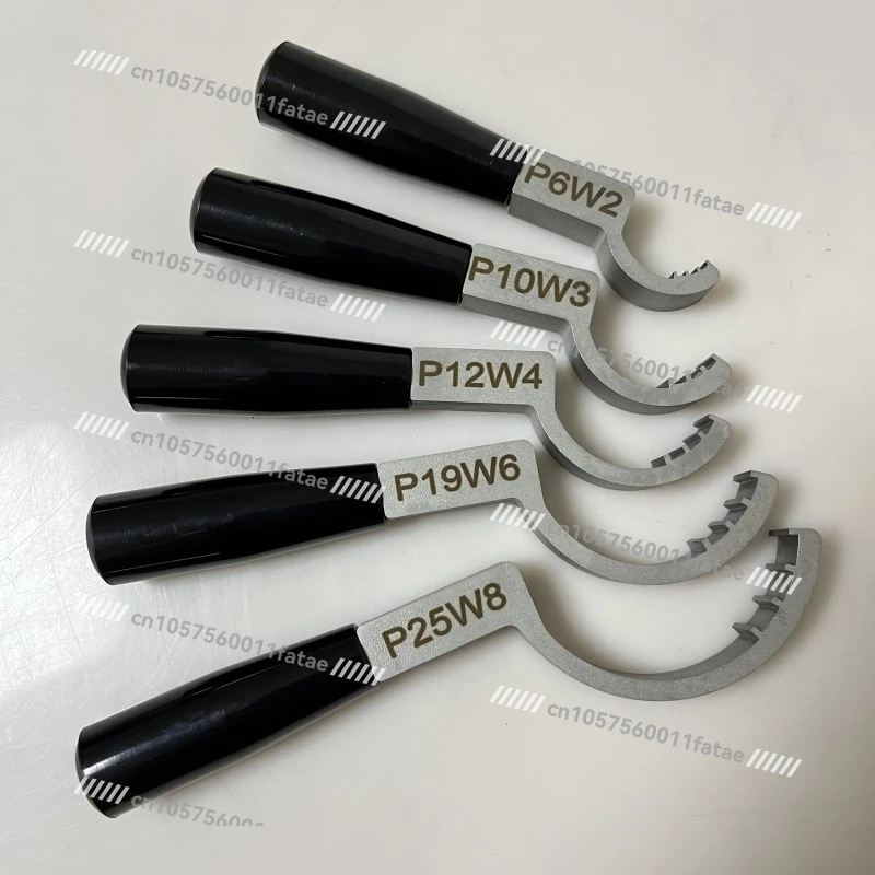 Bead Inlet Wrench, Metal Stainless Steel Crescent Wrench PFA Flare