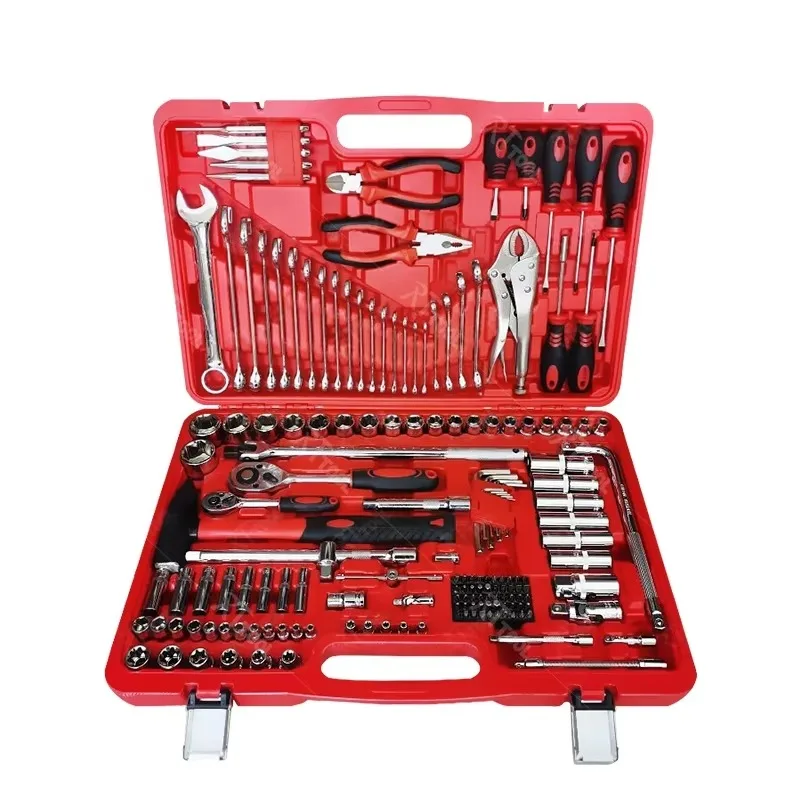 Factory Hot Sale RTTOOL  Ratchet Wrenches Hand Tools Socket Wrench Spanner Tools Box Set Screwdriver Kits