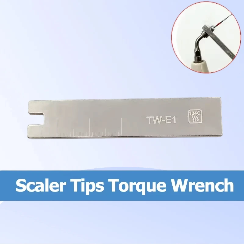 Dental Ultrasonic Scaler Tips Torque Wrench Fit Woodpecker Scaler Tips Torque for Satelec Acteon Nsk Dte Handpiece